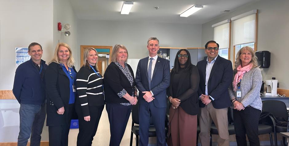 MP Barrett Site Visit to Merrickville- Group Photo