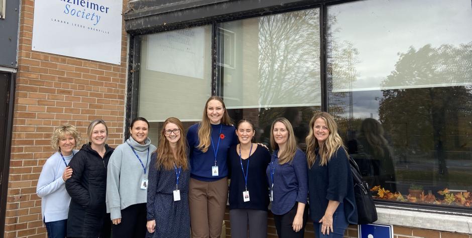 RCHS Diabetes Team Wearing Blue in support of Diabetes Awareness Month